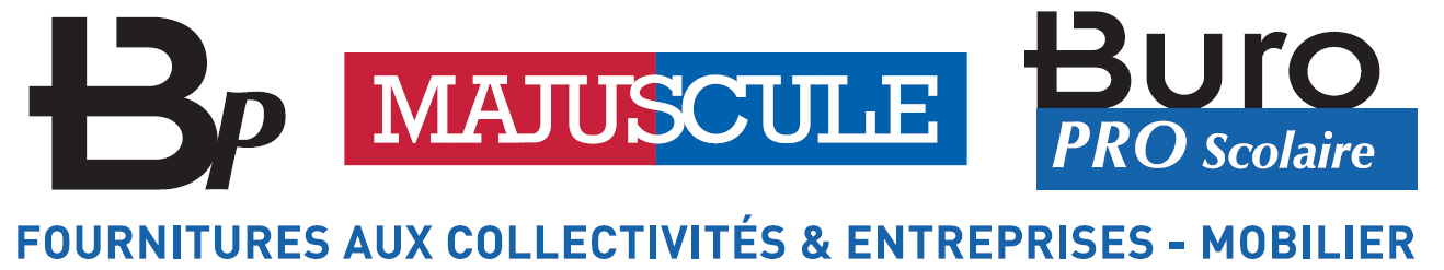 Logo BuroPRO Majuscule, fournitures pour les collectivités et entreprises, mobilier